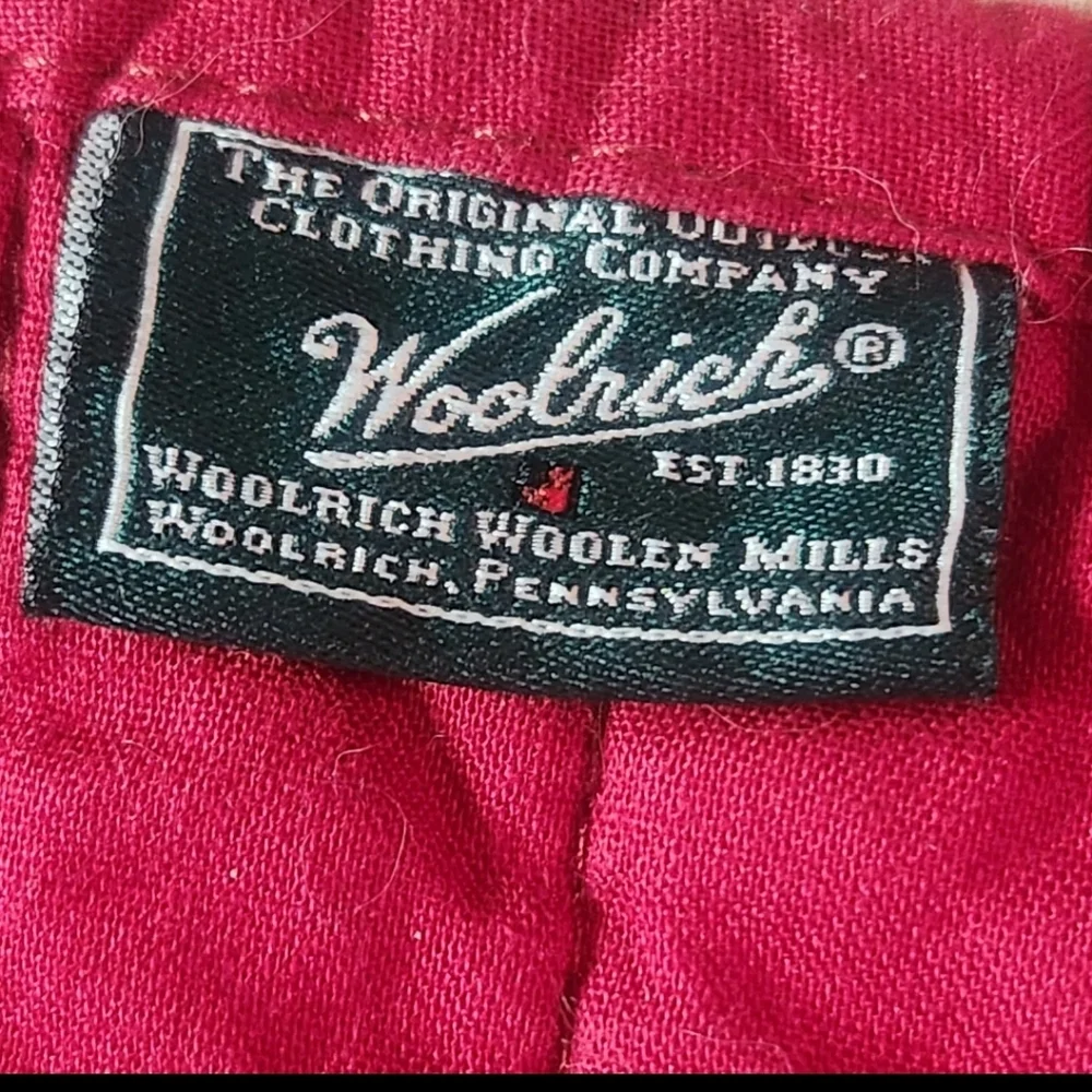 WOOLRICH Quilt King Patchwork 3pc Red Black Vintage Bedding Shams 108x92 Cabin